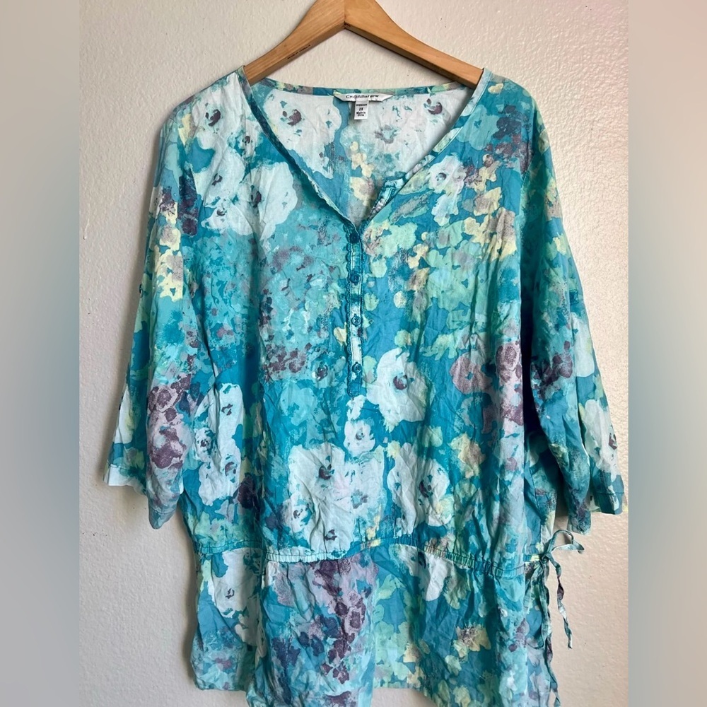 Croft & Barrow 100% Cotton Women’s Top Sz 2X